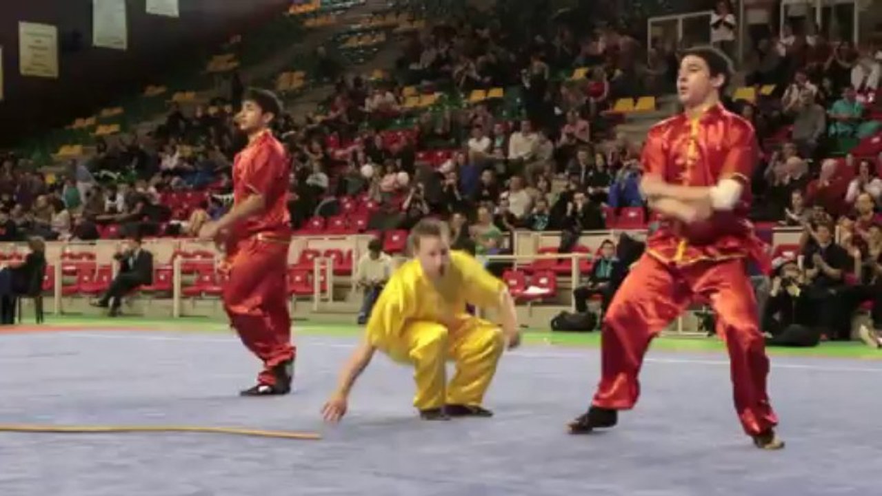 Maxime Frankinet, Robin Gaillard et Parthipan Rajakumar : Duilian masculin senior - Vichy 2013