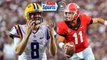 Georgia Bulldogs, LSU Tigers Battle For SEC Bragging Rights