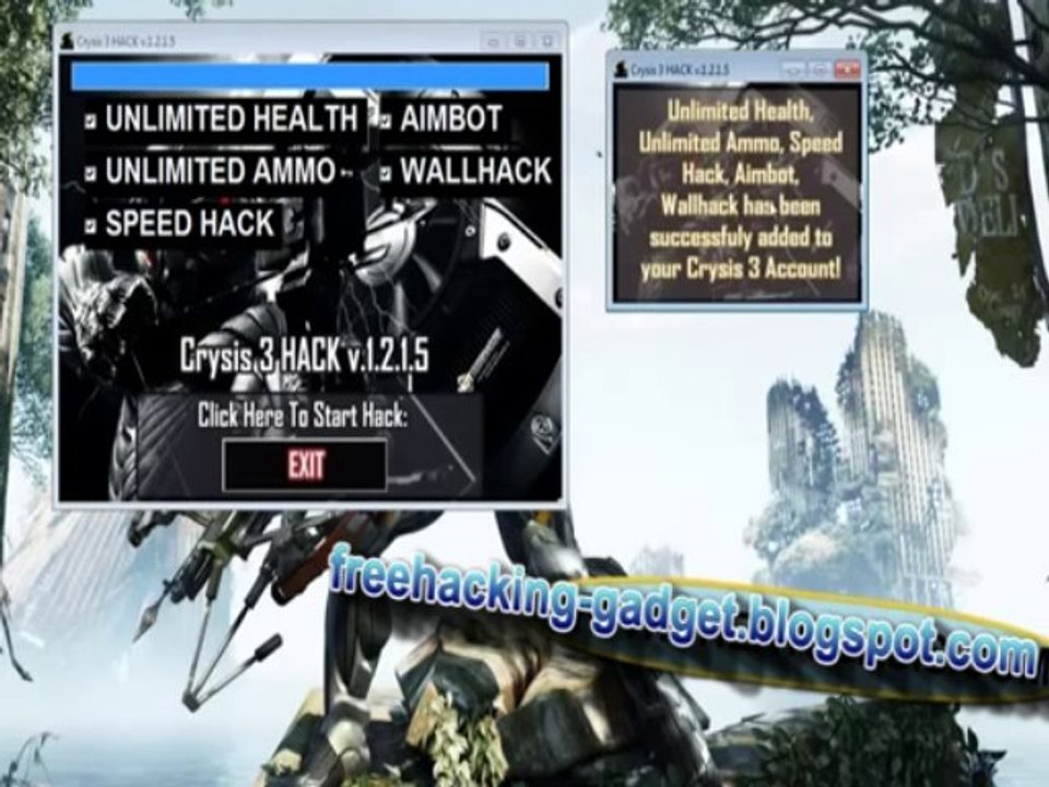 # Now Available 100% working cheats Crysis 3 Hack 2013