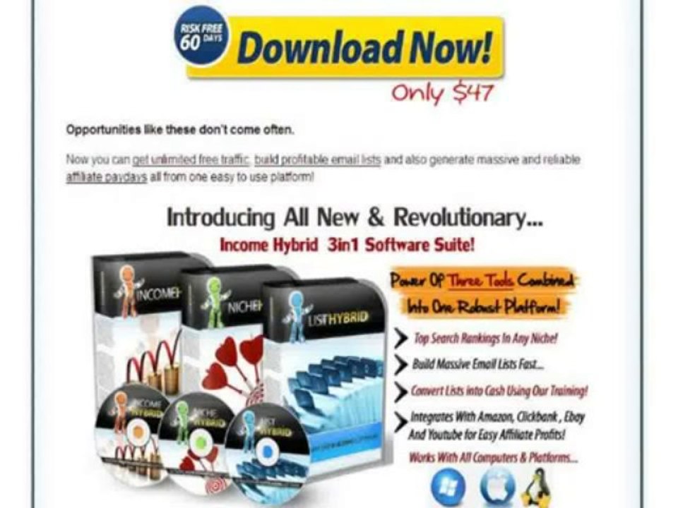 Income Hybrid 3in1 Software Suite