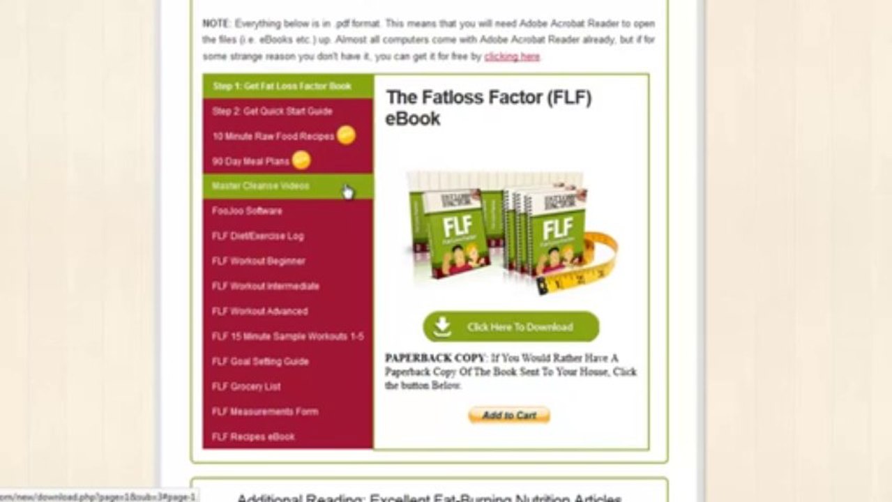 Fat Loss Factor Reviews | A Look Inside The BEST Rapid Fat Loss Program