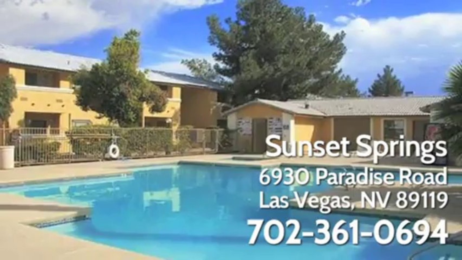 Sunset Springs Apartments In Las Vegas