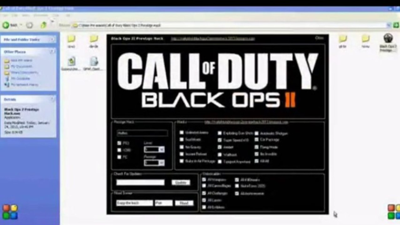 Call of Duty Black Ops II Prestige Hack Undetected 2013 PC XBO360 & PS3