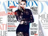 Miley Cyrus Fashion Magazine Cover Photo