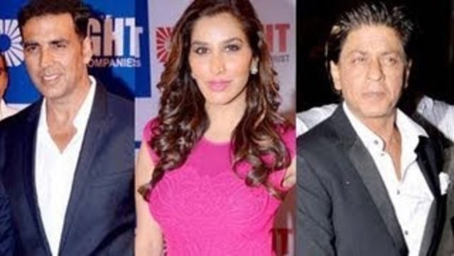 Shahrukh And Akshay Kumar At Birthday Bash Of Yogesh Lakhani