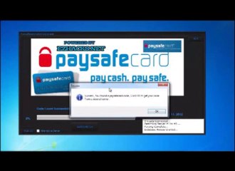 [Dropbox Link] Paysafecard Code Generator 2013 [New UPDATE]