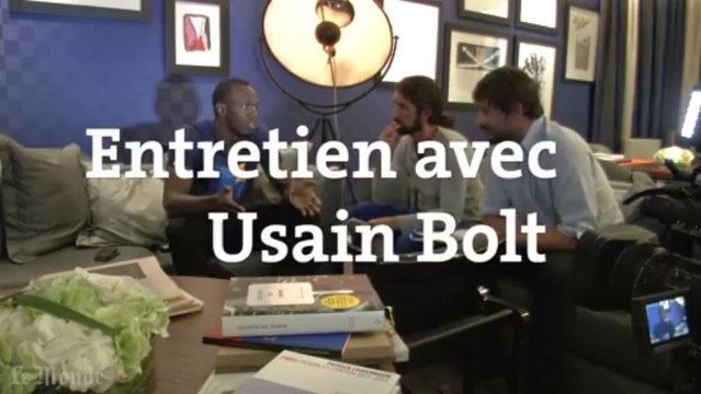 Dopage, performances, objectifs : Usain Bolt répond aux questions du Monde