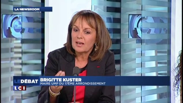 Brigitte KUSTER invitée de la Newsroom sur LCI : Roms : intégration ou expulsion ?