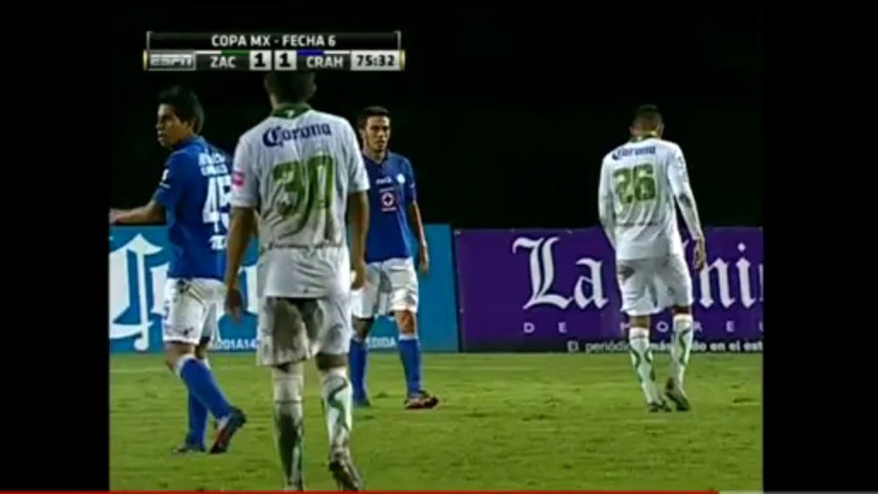 25 sept 13 - copa mx - Zacatepec vs Cruz Azul Hidalgo 2nd