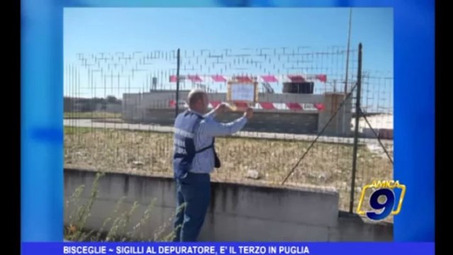 Bisceglie | Sigilli al depuratore, è il terzo in Puglia