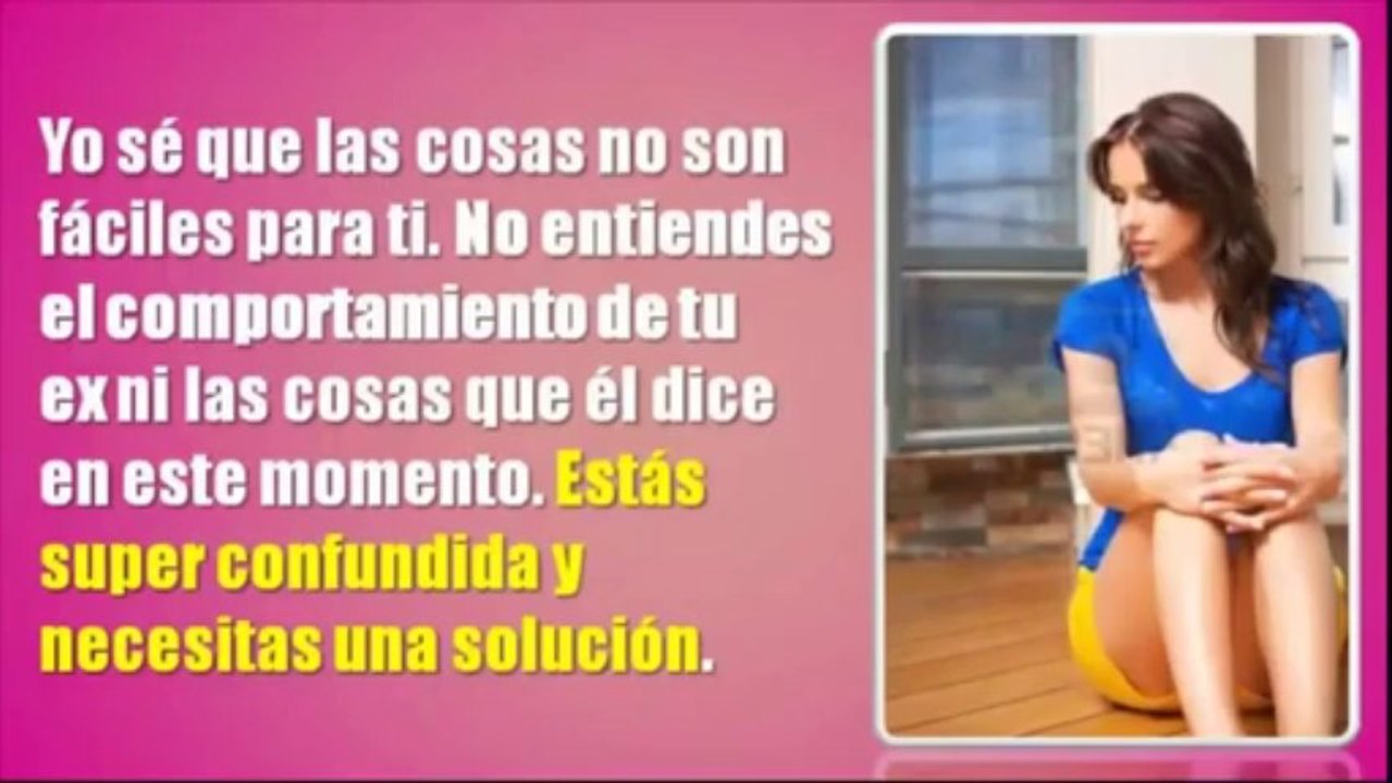 Como Recuperar A Tu Hombre En 7 Días o Menos - Como Volver Con Tu Ex Pareja