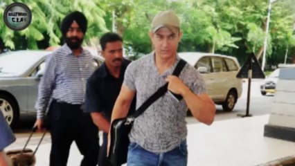 Aamir Khan SPOTTED at Mumbai Airport