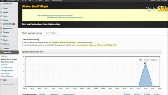 Wordpress Opt-in Form - Get More Email Subscribers Using OptinSkin