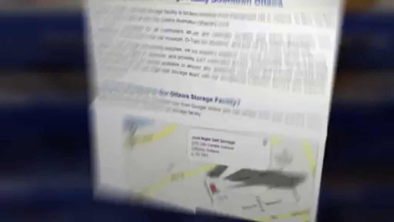 Storage Ottawa Mini Storage & Moving Supplies Ottawa