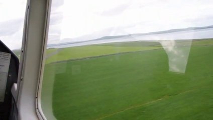 World's Shortest Commercial Flight in Scotland Westrays Islands!!