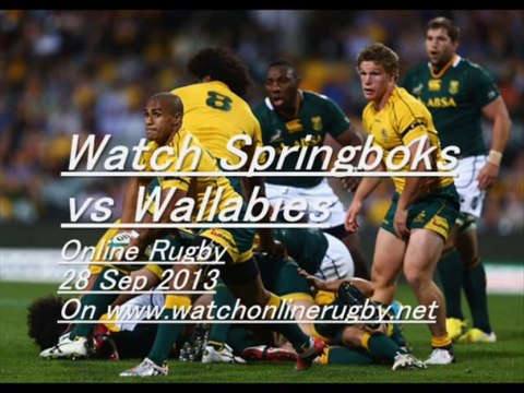 Online Rugby Springboks vs Wallabies