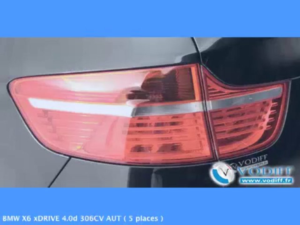 VODIFF : BMW OCCASION ALSACE : BMW X6 xDRIVE 4.0d 306CV AUT ( 5 places )