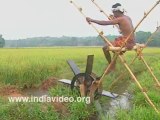 Water wheel Farming Kerala Farmers