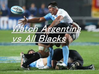 Online Rugby Argentina vs All Blacks