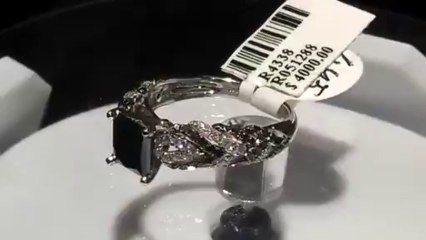 Beautiful Black Diamond Ring