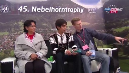 Nebelhorn Trophy 2013 Michael Christian MARTINEZ SP
