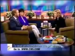 Alkaline Diet Live On CBS News - Is Your Health At Risk?