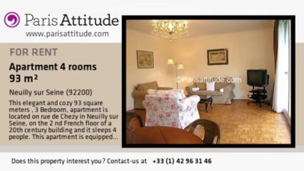 3 Bedroom Apartment for rent - Neuilly sur Seine, Neuilly sur Seine - Ref. 4672
