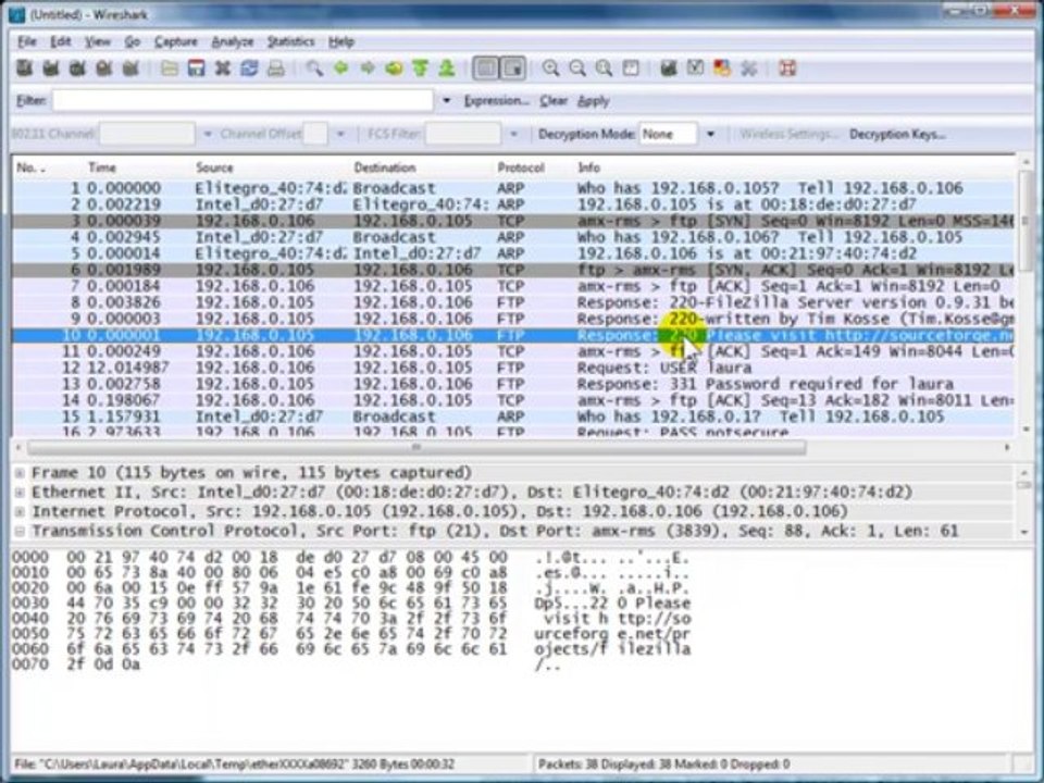 Password Sniffing With Wireshark hackgmailaccount.com