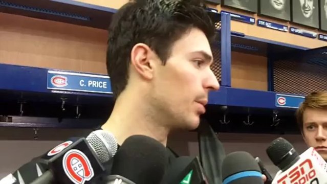 Canadiens' goaltender Carey Price Sept. 26, 2013