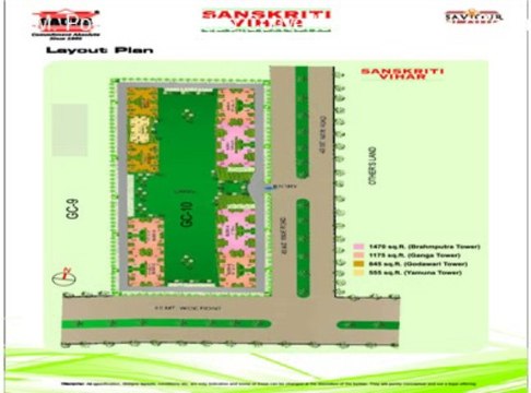 Gaur 10th Avenue Noida Extension (Sanskriti Vihar) @ 09999684905