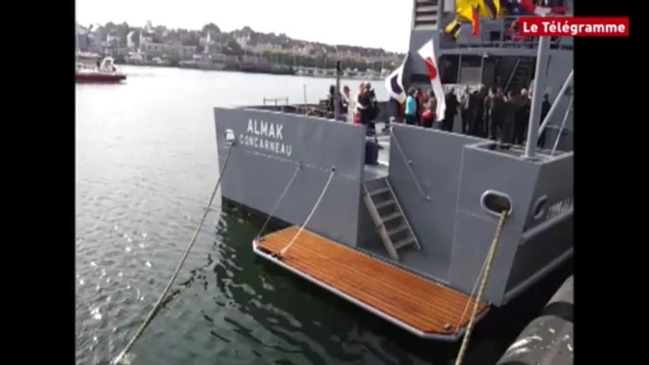 Concarneau. Les chantiers Piriou livrent l'Almak