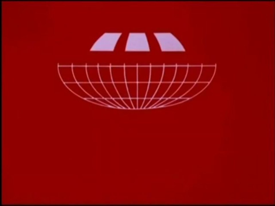 Worldvision Red Radar Globe Logo (1974-A) Silent