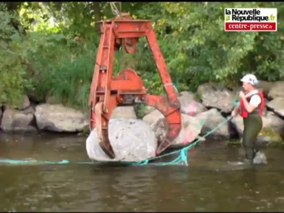VIDEO. Châtellerault : les grands travaux pour le parcours kayak