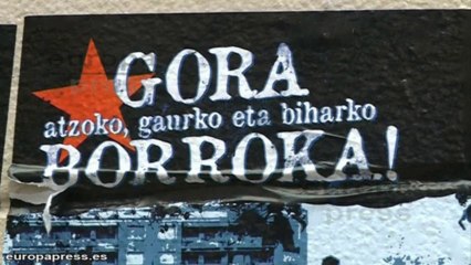 Cartel llama al Gudari Eguna 2013 en Bayona