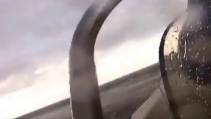 Со глисер во близина на торнадо