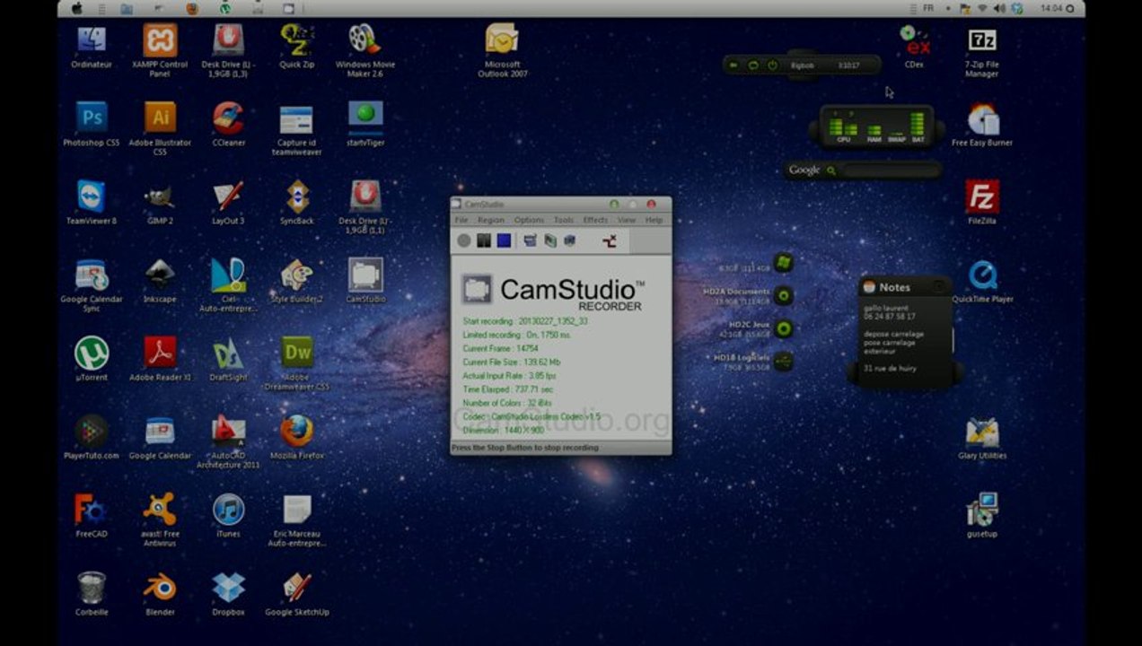 Formation GIMP  Effet supernova