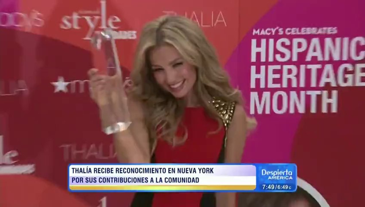 Thalía puso su granito de arena para ayudar a los damnificados en México