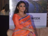 Vidya Balans Orange Saree Yay Or Nay