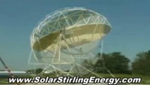 FREE ENERGY discovered!!!  Solar Stirling Plant, working proof