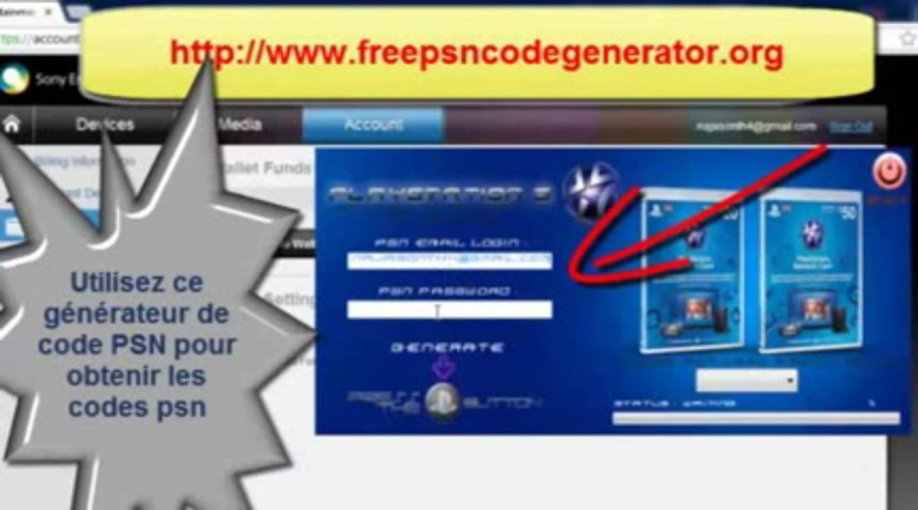 [librement] générateur de code psn _ code psn gratuit [Octobre 2013] _ telechargement gratuit