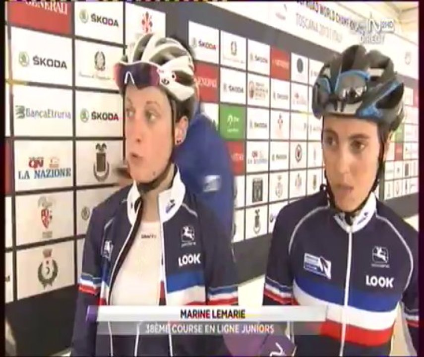 Mondiaux 2013 Course en ligne juniors dames