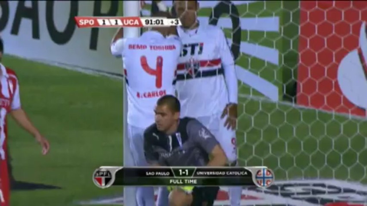 Sudamericana - Sao Paulo assure le nul