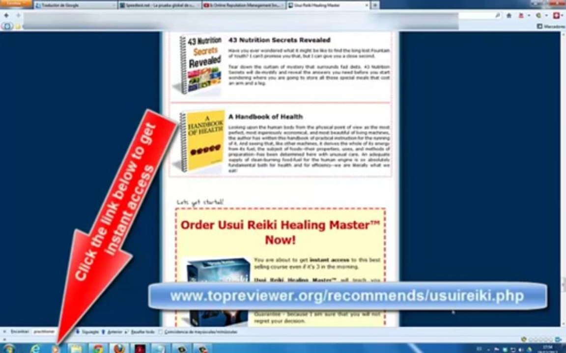 Usui Reiki Healing Master-Great Reiki Training