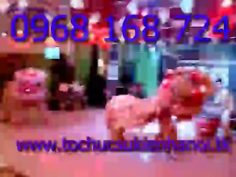 Cho thuê múa lân khai trương LH 0968 168 724