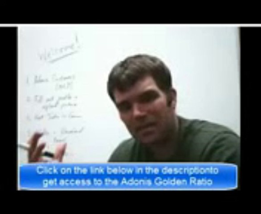 Achieve the perfect body ►► Adonis Golden Ratio