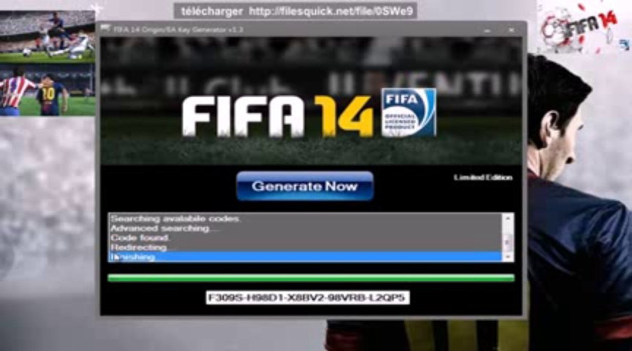 FIFA 2014 Crack PC Télécharger Keygen - Générateur de Clé PS3 Xbox 360