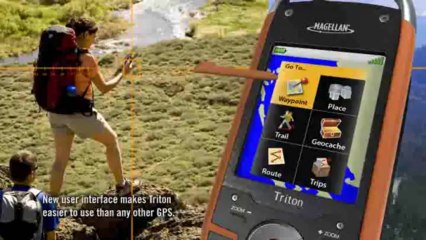 Magellan Triton 2000 Waterproof Hiking GPS