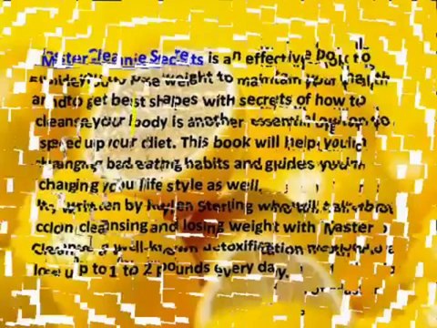Master Cleanse Secrets Review - Health Review Center