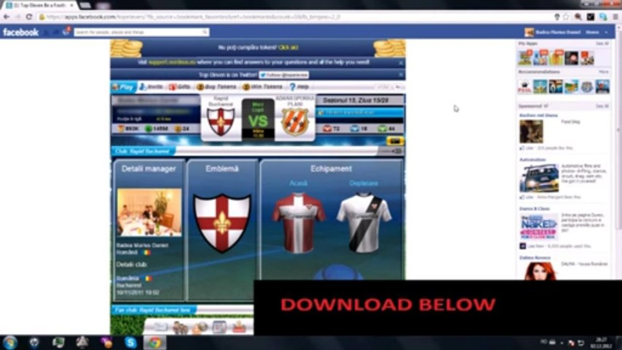 Top Eleven Hack Token - Download Token Hack Tool working October