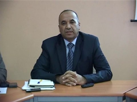 Point de Presse / Mr Thami Moussi délégué du MEN délégation Oujda-Angad